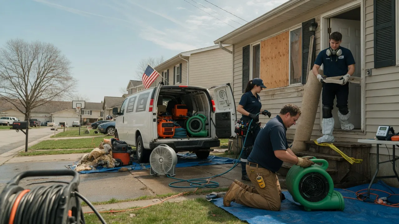 Water Damage Restoration in Maxbass, ND near me